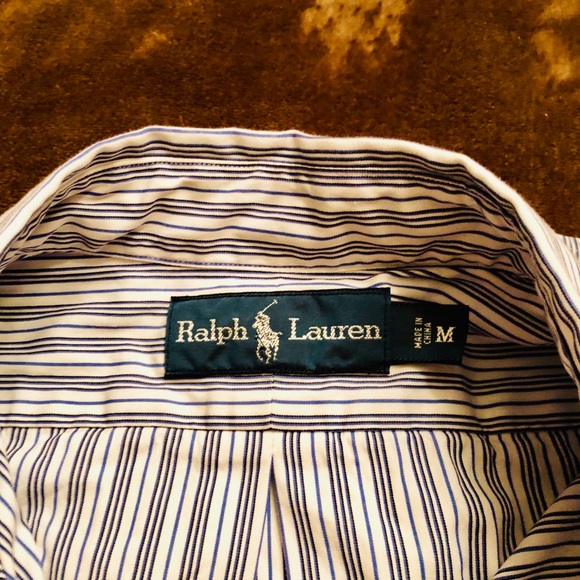 Classic Men’s Long-Sleeve Polo Button-Down Shirts - Picture 8 of 8